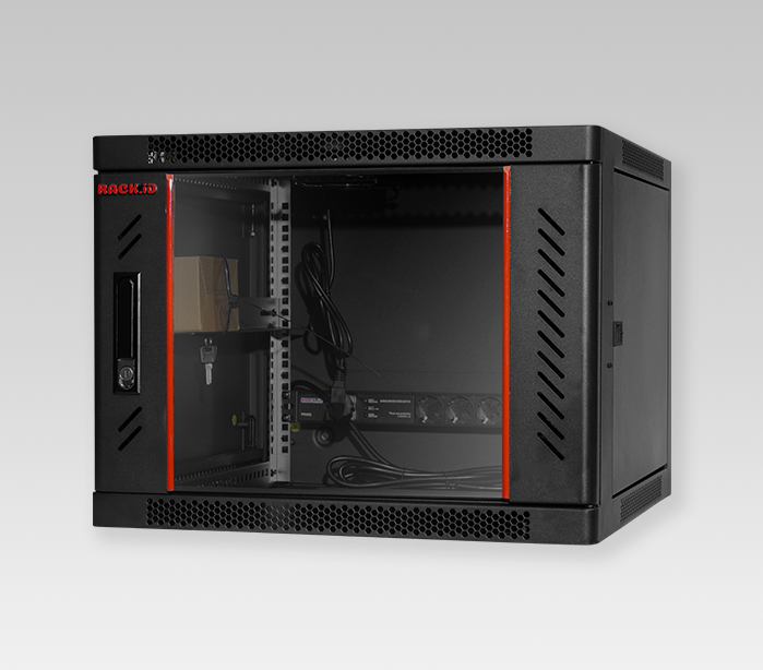 Wallmount Rack 8U 19 Inch Depth 600mm – W6008 image 3